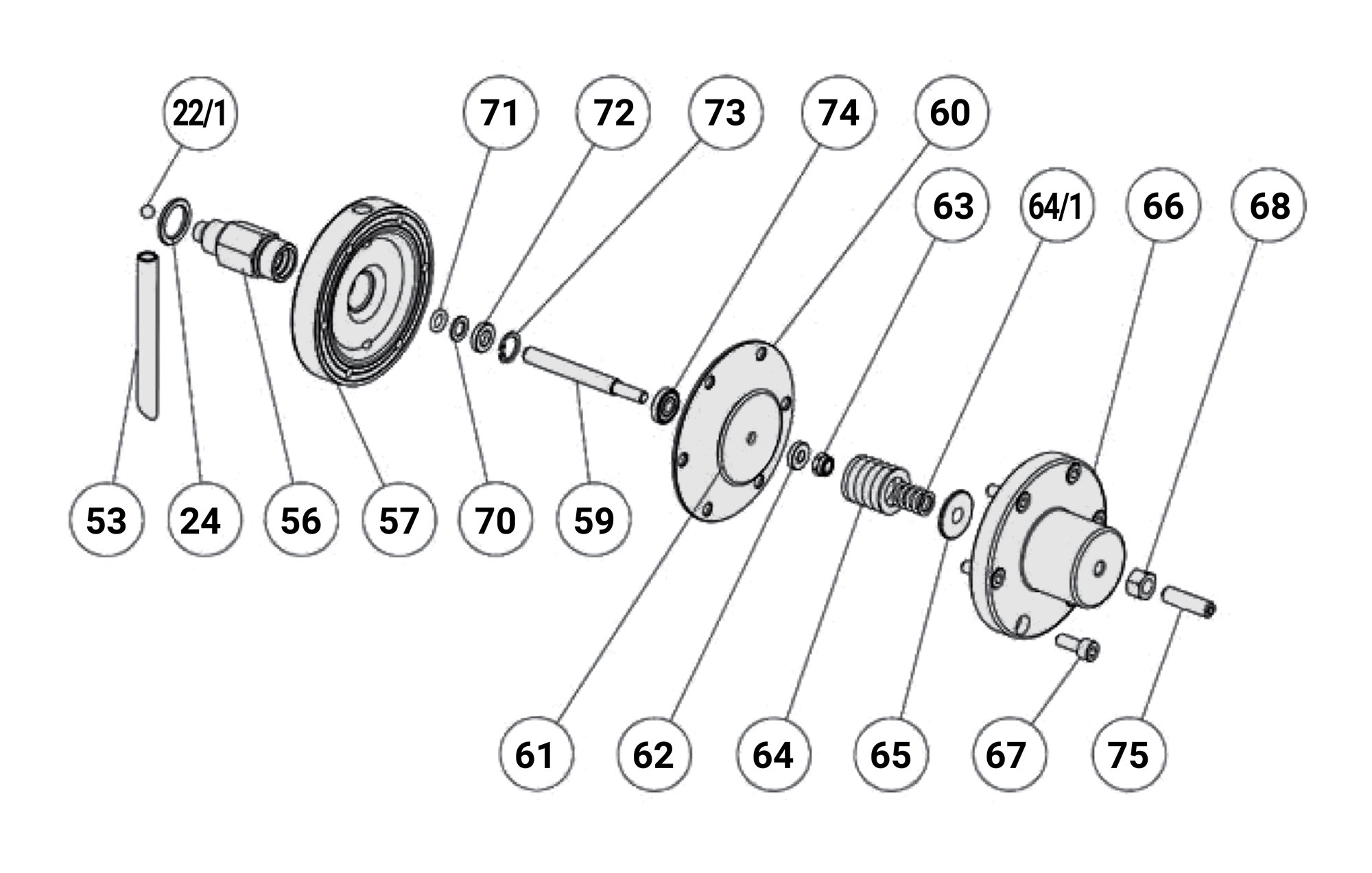 KHP3 Spare Parts Diagram