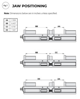 Kurt HDL4/HDLM4 Jaw Positioning