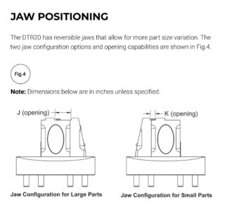 DTR20 Jaw Positioning