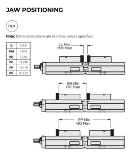 Kurt SCD640 Jaw Positioning