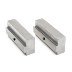 1018 Steel Jaws 1" x 2" - Precut with SMARTstop - 4 inch