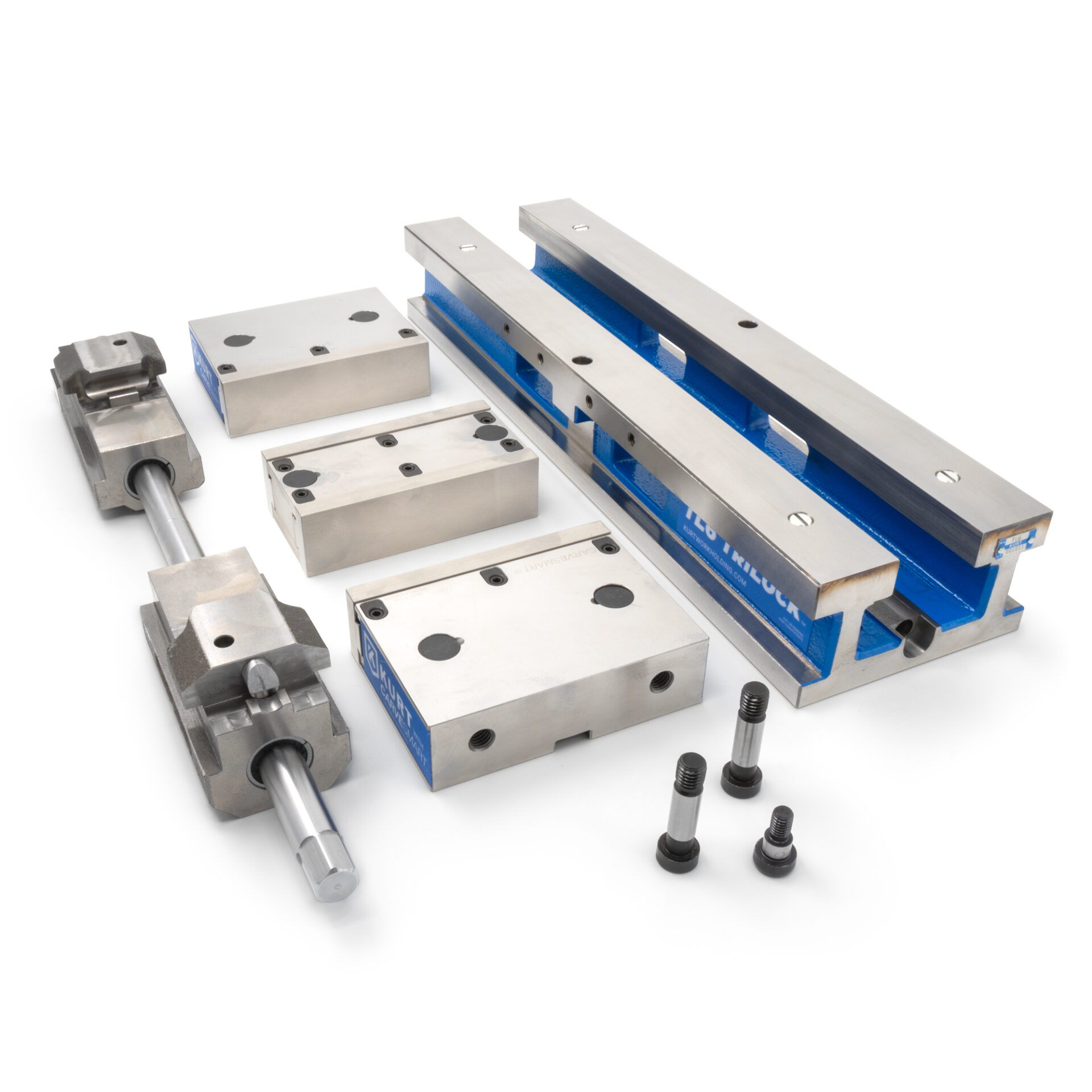 Trilock Kurt TL6CS TriLock Vise - CarveSmart Jaws - Kurt Workholding