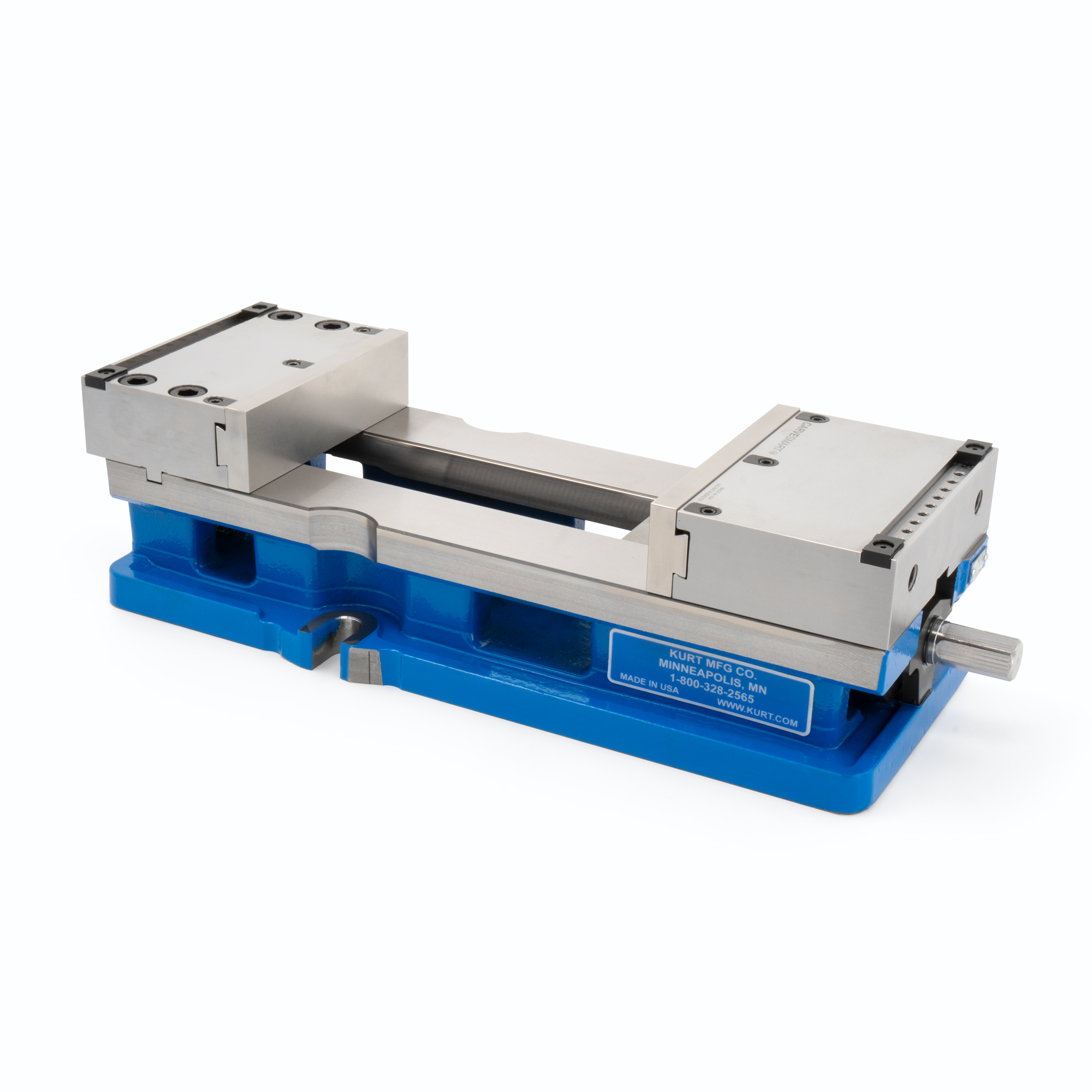 Kurt HD690CS & HD690CST Vise with Carvesmart Jaws - Kurt Workholding