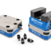 Pneumatic vise pallet and vise pallet with PFW vise