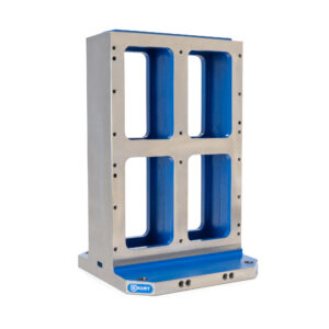 Kurt Cast-Iron 2-Face caged tombstone 400 mm base