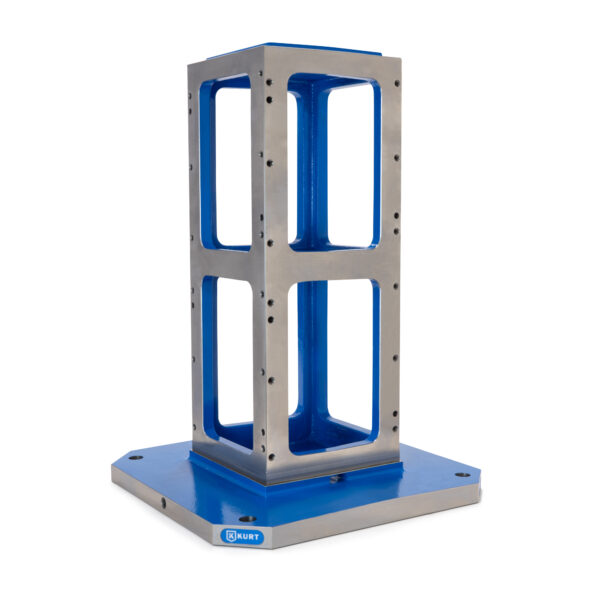Kurt Cast-Iron 4-Face caged tombstone 500 mm base
