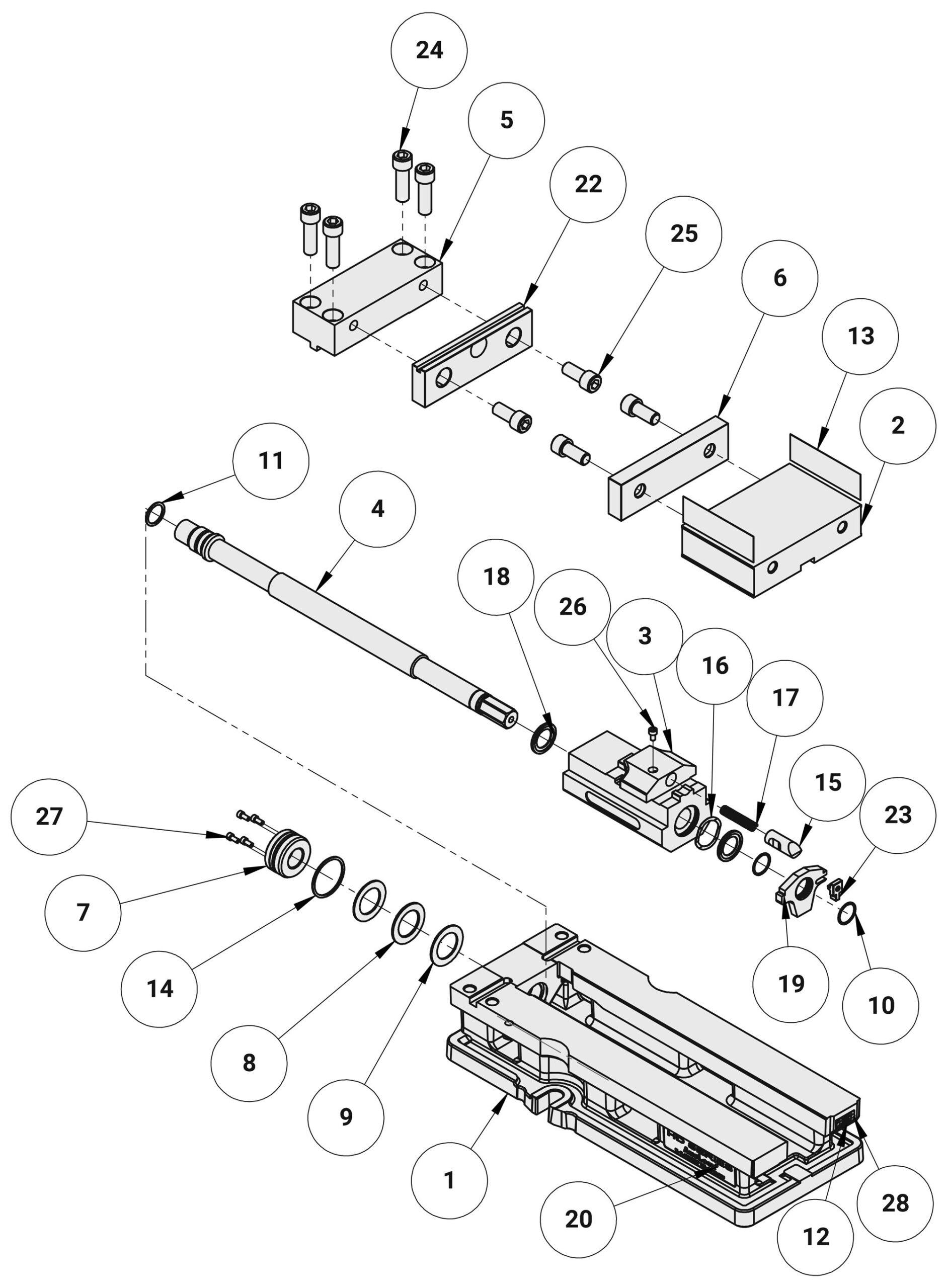HD690 Replacement Parts Diagram