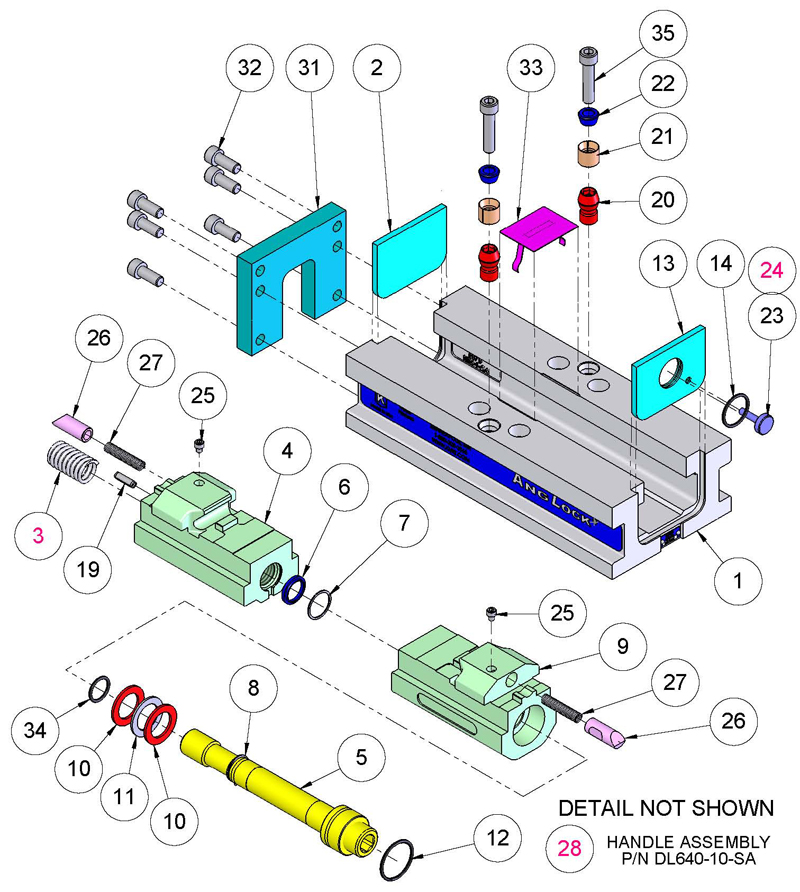 HDM6 Replacement Parts Diagram