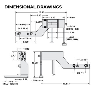 SDW35 Dimensional Drawings